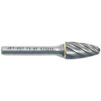 F5-NF 1/4" Round Nose Shape Bur for Aluminum/Non-Ferrous Materials, 1/2" Dia. Distribution Industrielle GC