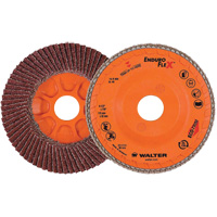 Disque &agrave; lamelles Enduro-Flex, 4-1/2" x 7/8", Type 27, Grain 40, Alumine de zirconium Distribution Industrielle GC