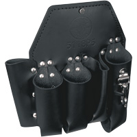 Tool Pouch, Multiple Tool Holder, Leather, 5 Pockets Distribution Industrielle GC