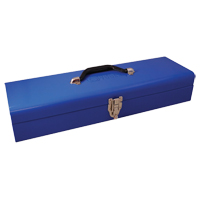 Low Profile Utility Tool Box, 20" D x 6-1/4" W x 5" H, Blue Distribution Industrielle GC