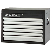 Top Chest - 6 Drawers, 26" W, 6 Drawers, Black Distribution Industrielle GC