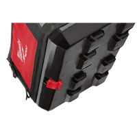 Fourre-tout Packout, Nylon balistique, 32 pochettes, Noir/Rouge Distribution Industrielle GC