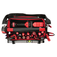 Fourre-tout Packout, Nylon balistique, 31 pochettes, Noir/Rouge Distribution Industrielle GC