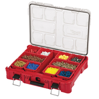 Organisateur Packout, 20" x 15" x 5", Noir/Rouge Distribution Industrielle GC