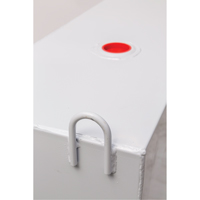 R&eacute;servoir de transfert pour carburant en acier, Acier, Capacit&eacute; 100 gal., Noir Distribution Industrielle GC