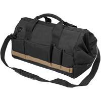 Sac &agrave; outils MEGAMOUTH, Polyester, 25 pochettes, Noir Distribution Industrielle GC