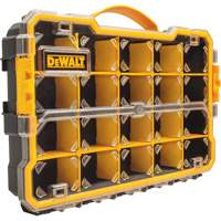 Organisateur avec compartiments PRO, 11" la x 17-5/8" p x 2-7/8" h, Noir/Jaune Distribution Industrielle GC