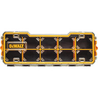 Organisateur avec compartiments PRO, 6-5/8" la x 17-5/8" p x 2-7/8" h, Noir/Jaune Distribution Industrielle GC