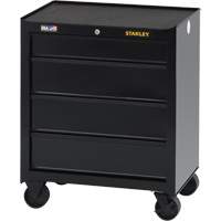 100 Series Rolling Tool Chest, 4 Drawers, 26-1/2" W x 18" D x 32" H, Black Distribution Industrielle GC