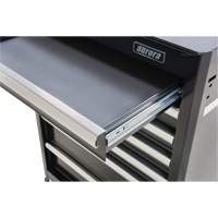 Industrial Tool Cart, 7 Drawers, 27" W x 18-3/4" D x 39" H, Black Distribution Industrielle GC