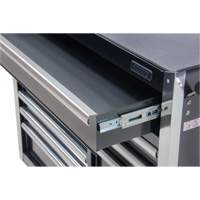 Chariot &agrave; outils industriel, 11 tiroirs, 41" la x 18-3/4" p x 39-1/3" h, Noir Distribution Industrielle GC