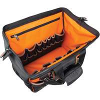 Sac &agrave; outils avec grande ouverture Tradesman Pro, Nylon balistique, 42 pochettes, Noir Distribution Industrielle GC