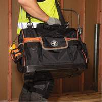 Sac &agrave; outils avec grande ouverture Tradesman Pro, Nylon balistique, 42 pochettes, Noir Distribution Industrielle GC