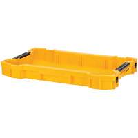 Plateau d'outils peu profond ToughSystem, 18-2/5" x 12" x 2-1/3", Jaune Distribution Industrielle GC