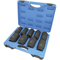 Jeu de douilles SAE &agrave; 6 pans PS901D, 9 Mcx, Chocs, Prise de 1", Profond Distribution Industrielle GC