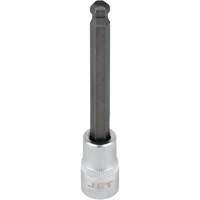 Bit Socket, Hex Ball, 4 mm x 4" L, 3/8" Drive Distribution Industrielle GC
