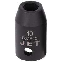 Douille, Chocs, 10 mm, Prise 1/2", 6 pans Distribution Industrielle GC