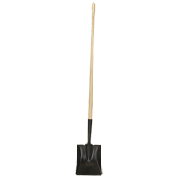 Square-Point Shovel, Wood, Tempered Steel Blade, Straight Handle, 49-1/2" Long Distribution Industrielle GC