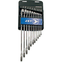 Fully Polished Long Pattern Combination Wrench Set, Combination, 11 Pieces, Imperial Distribution Industrielle GC