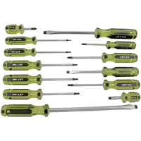 JHMSS-13 Jumbo Handle Mechanic's Screwdriver Set, 13 Pcs., Magnetic Distribution Industrielle GC