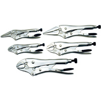 LPS-5 Super Heavy-Duty Locking Pliers Se, 5 Pieces Distribution Industrielle GC