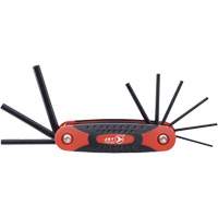 JFHK-9 Folding Hex Key Set, 9 Pcs., Imperial Distribution Industrielle GC