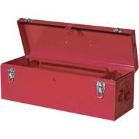 TB26 Steel Hand Tool Box, 8-3/4" D x 26" W x 9-3/8" H, Red Distribution Industrielle GC
