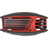 Folding Hex Key Set, 9 Pcs., Imperial Distribution Industrielle GC