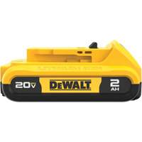 Bloc-piles 20 V Max* Compact XR, Lithium-ion, 20 V, 2 A Distribution Industrielle GC