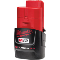 Bloc-piles M12 Redlithium 2.0, Lithium-ion, 12 V, 2 A Distribution Industrielle GC