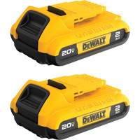 Blocs-piles Max* Compact, Lithium-ion, 20 V, 2 A Distribution Industrielle GC