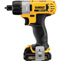 Max Screwdriver Kit, 1/4", 12 V, 160 UWO Max. Torque, Lithium-Ion Battery Distribution Industrielle GC