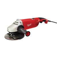 Meuleuse &agrave; grand angle sans blocage avec prise &agrave; g&acirc;chette, 7"/9", 120 V, 15 A, 6000 Tr/min Distribution Industrielle GC