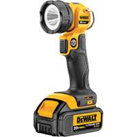 Lampe de travail Max, DEL, 110 lumens, 11 hres de fonctionnement, Bloc-pile Rechargeable, Plastique Distribution Industrielle GC