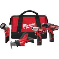 Trousse de 4 outils sans fil M12, Lithium-ion Distribution Industrielle GC