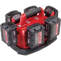 Chargeur de type s&eacute;quentiel pour six piles M18, 18 V, Lithium-ion Distribution Industrielle GC