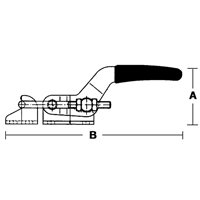 Crampons articul&eacute;s a/cliquet - S&eacute;rie 300, Force de serrage 360 lb Distribution Industrielle GC