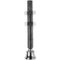 Tiges de rechange & accessoires - Tiges &agrave; pied pivotant ajustable Distribution Industrielle GC