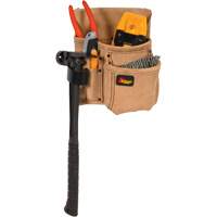Demi-Tablier De Menuisier, Porte-outil multiple, Cuir, 4 Poches Distribution Industrielle GC