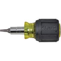 Tournevis multi embouts court a/pointe carr&eacute;e, 3-1/5" lo, Prise Coussin&eacute;e Distribution Industrielle GC
