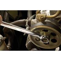 Jeu de cl&eacute;s longues &agrave; coupe &agrave; 12 pans avec pochette &agrave; outils roulable, Combinaison, 15 morceaux, Imp&eacute;rial Distribution Industrielle GC