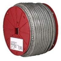 C&acirc;ble m&eacute;tallique, 250' (76,2 m) x 3/32", 184 lb (0,092 tonne), Rev&ecirc;tement de vinyle Distribution Industrielle GC
