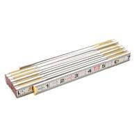 R&egrave;gle en bois pliante, 6' lo, Bois, Graduations de 1/6" Distribution Industrielle GC