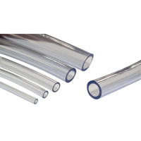 Tubing, Air/Water, 0.4375" OD x 100' L, PVC, Clear, 55 PSI @ 20°C Distribution Industrielle GC