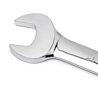 Jeu de cl&eacute;s &agrave; cliquets r&eacute;versibles SAE &agrave; 12 pans et 72 dents avec pochette &agrave; outils enroulable, Combinaison, 7 morceaux, Imp&eacute;rial Distribution Industrielle GC