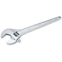 Cl&eacute; &agrave; manche conique r&eacute;glable — emball&eacute; sur carte, 18" lo, la max. 2-1/16"/53 mm, Chrome/Poli Distribution Industrielle GC