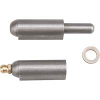 Charni&egrave;re &agrave; souder, 0,512" dia. x 3,15" lo, Acier doux a/goupille fixe en acier Distribution Industrielle GC