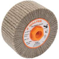 Tambour de conditionnement de surface Blendex, 4-1/4" dia. x 2" la, 5/8"-11 Arbre, Grain Fin Distribution Industrielle GC