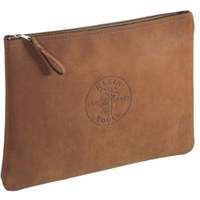 Sac &agrave; fermeture &agrave; glissi&egrave;re de portfolio en cuir pour entrepreneur, Porte-outil, Cuir, 1 Poches Distribution Industrielle GC