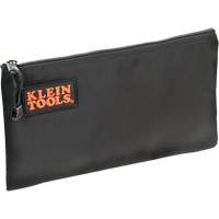 Pochette pour outils avec fermeture &agrave; glissi&egrave;re, Nylon balistique, 1 pochettes, Noir Distribution Industrielle GC